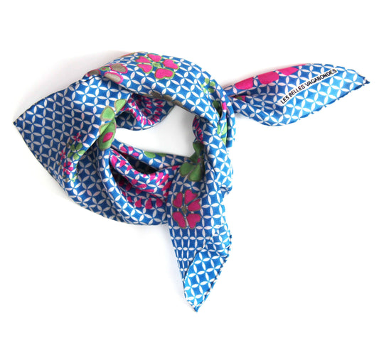 Square Scarf Shippo Marine