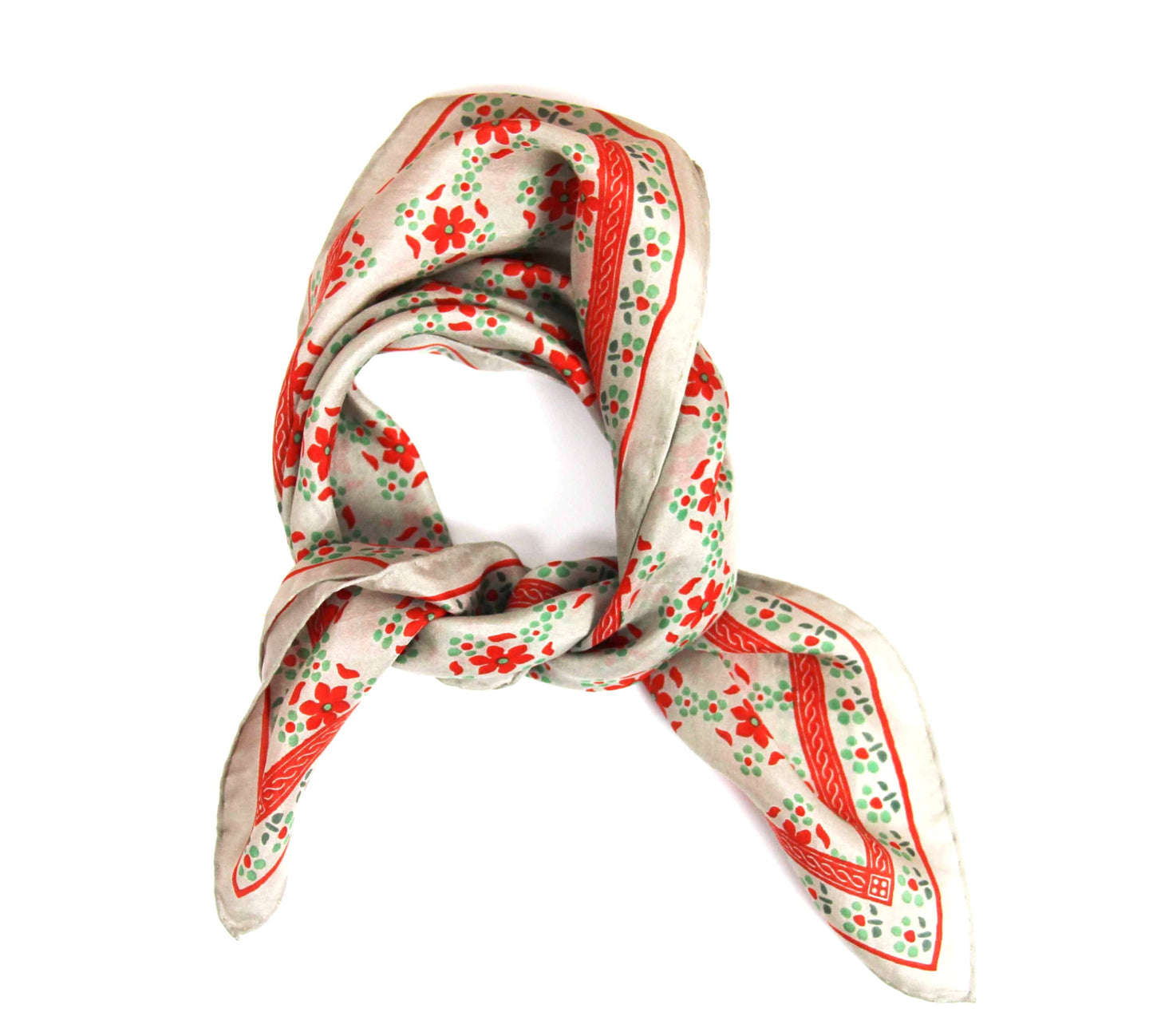 Square Scarf Natasha Coral