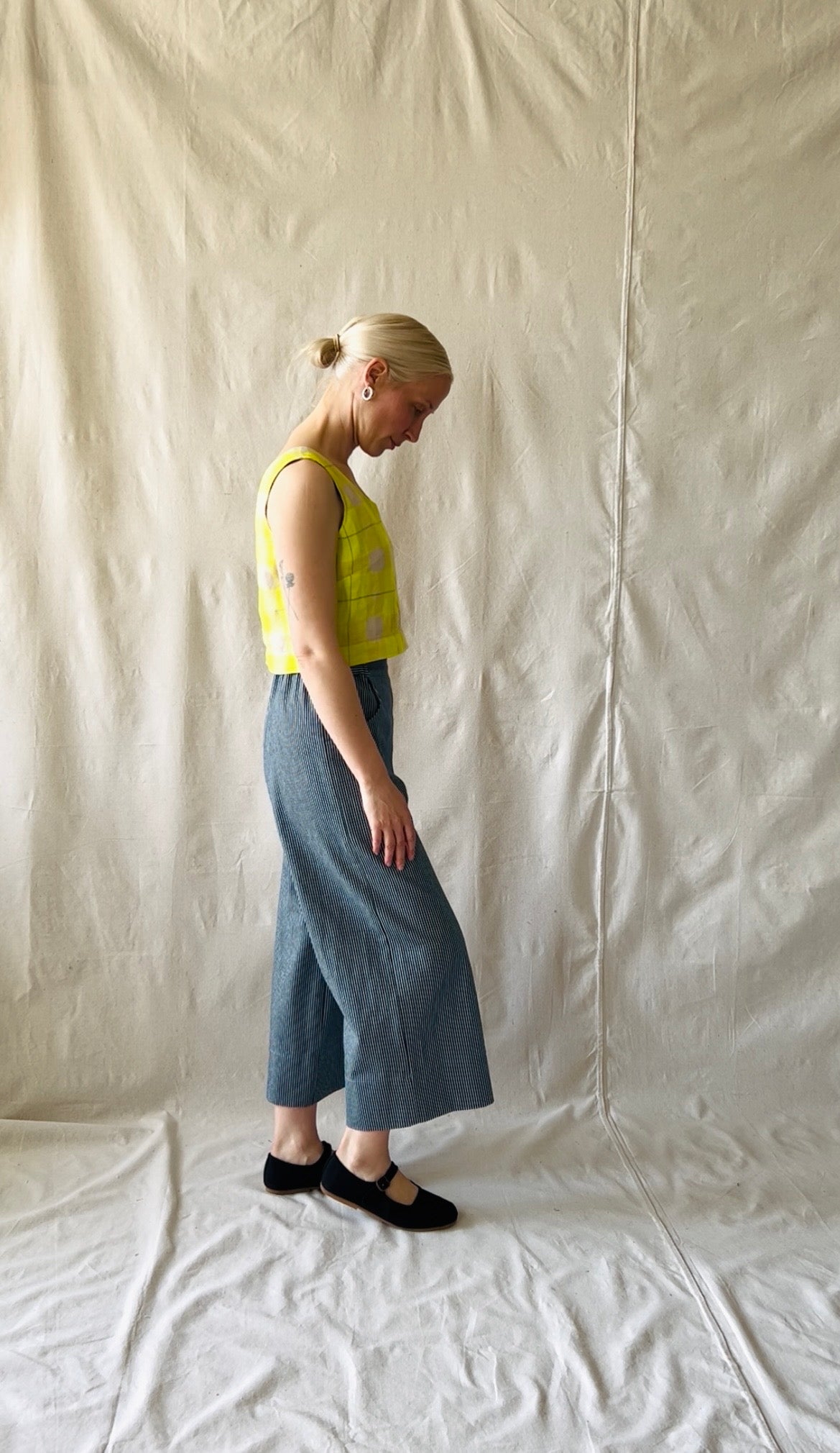 Liesel Pant in Railroad Denim