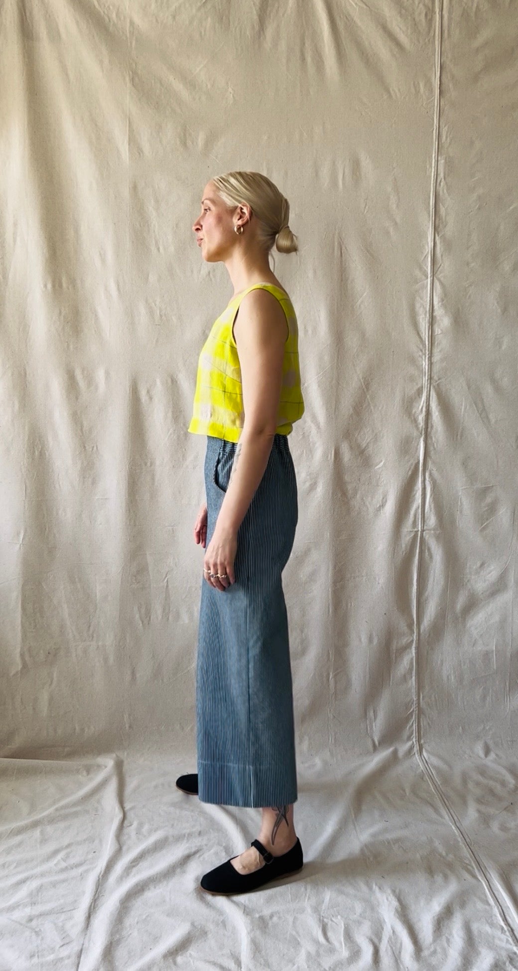 Liesel Pant in Railroad Denim