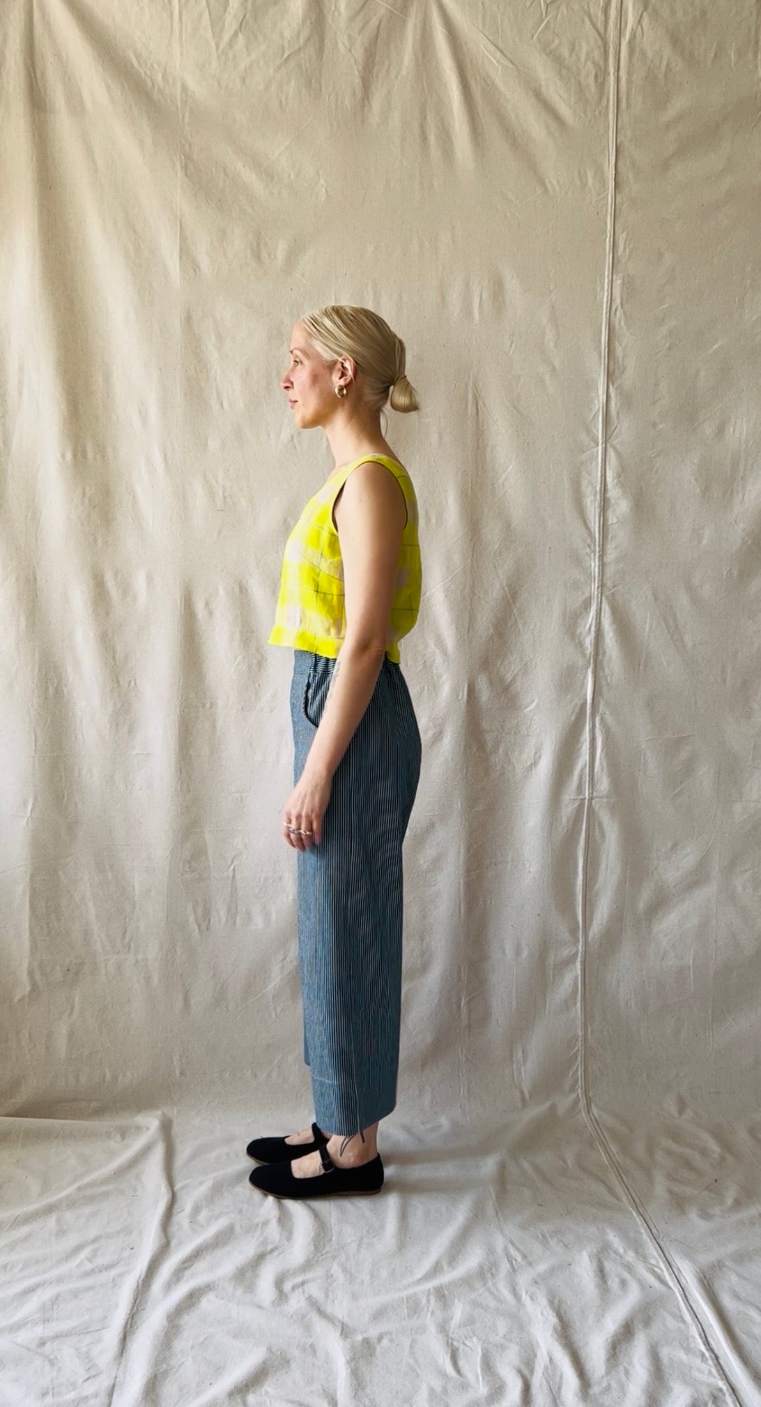 Liesel Pant in Railroad Denim